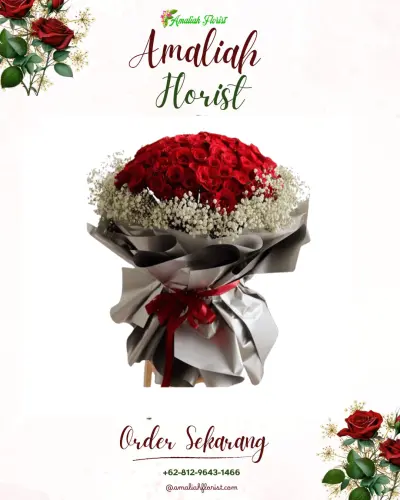 Buket Bunga ganjar sabar